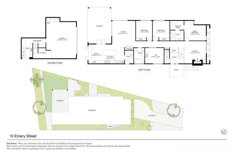 Floorplan of Homely house listing, 10B Emery Street, Chapman ACT 2611