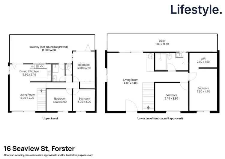 Floorplan of Homely house listing, 16 Seaview Street, Forster NSW 2428
