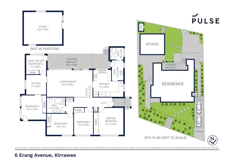 Floorplan of Homely house listing, 6 Erang Avenue, Kirrawee NSW 2232