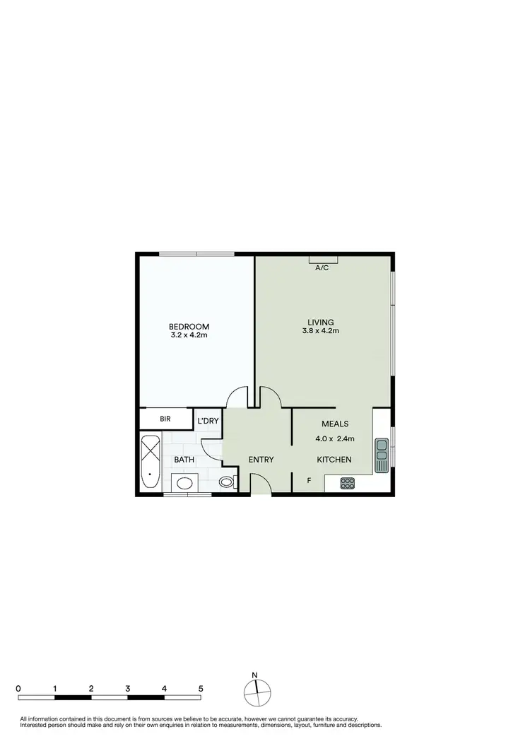 Floorplan of Homely apartment listing, 7/7 Ravens Grove, St Kilda East VIC 3183
