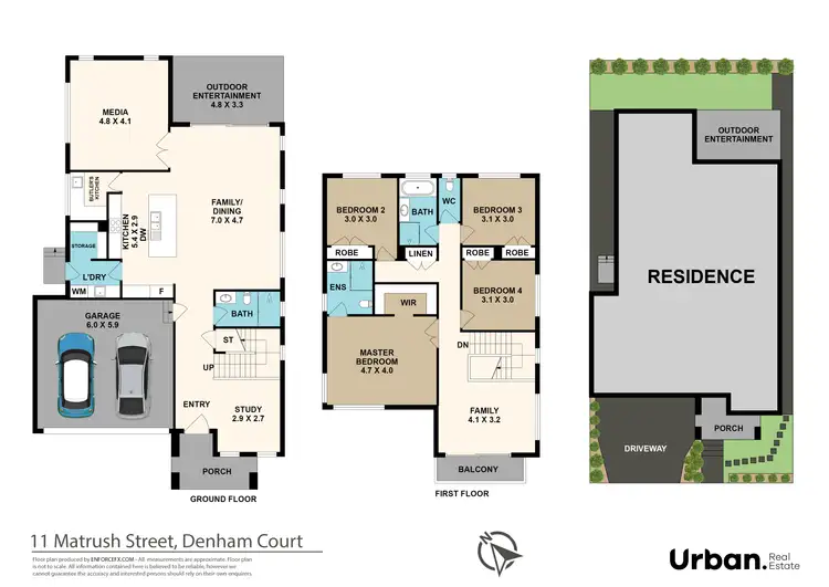 Floorplan of Homely house listing, 11 Matrush Street, Denham Court NSW 2565
