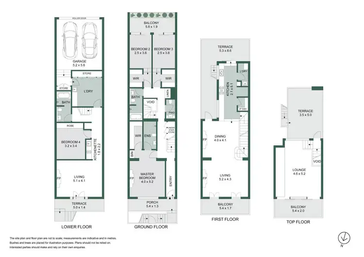 Floorplan of Homely terrace listing, 55 Victoria Street, Mcmahons Point NSW 2060