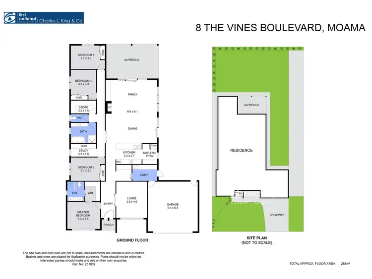 Floorplan of Homely house listing, 8 The Vines Boulevard, Moama NSW 2731
