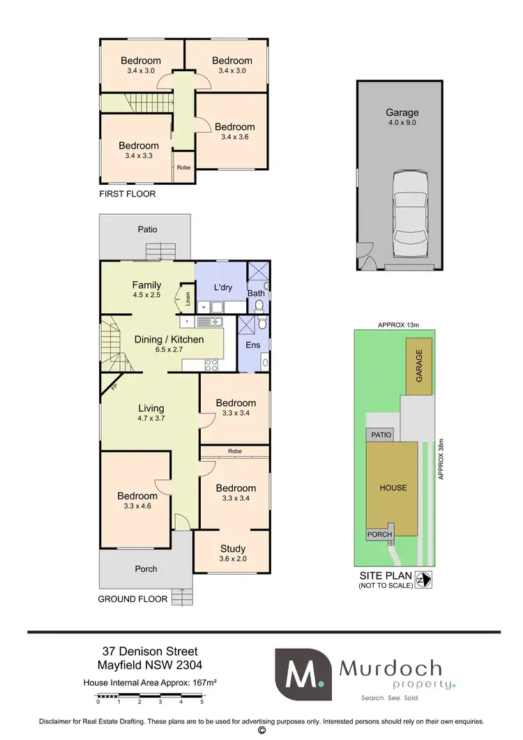 Floorplan of Homely house listing, 37 Denison Street, Mayfield NSW 2304
