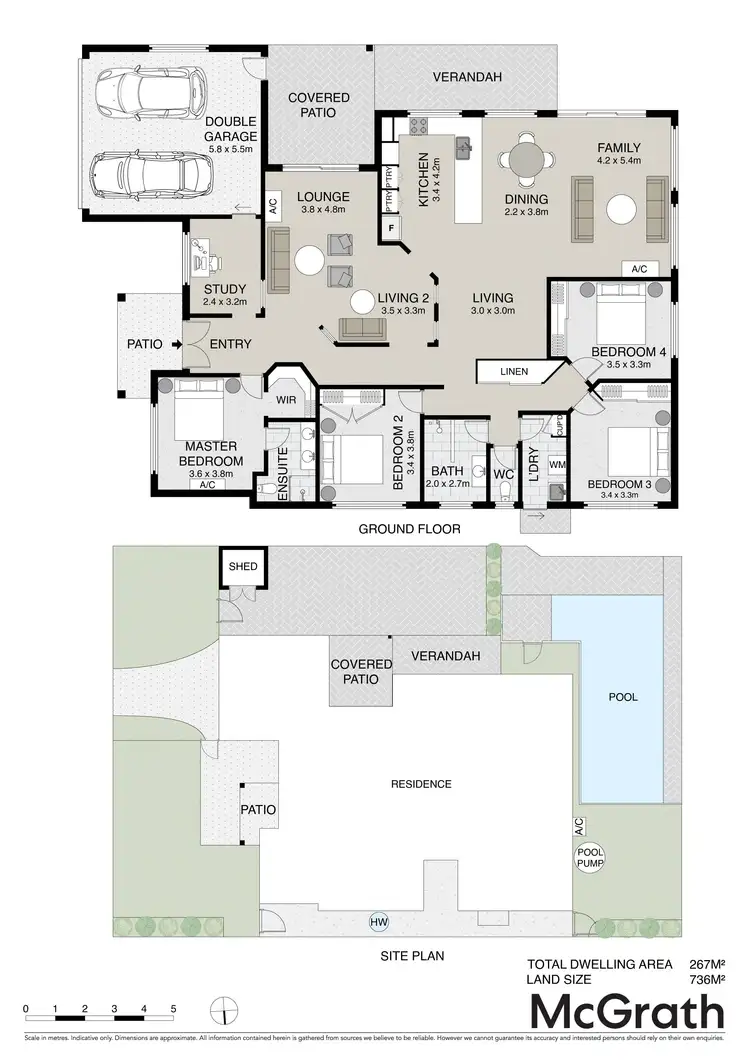 Floorplan of Homely house listing, 14 Oak Grove Way, Sippy Downs QLD 4556