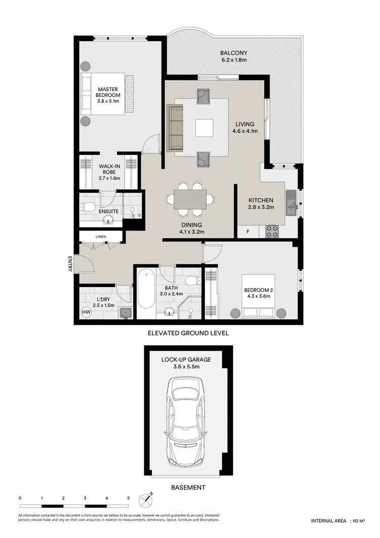 Floorplan of Homely apartment listing, 1/1 Beazley Street, Ryde NSW 2112