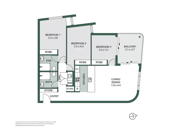 Floorplan of Homely apartment listing, 9/20-26 Avon Road, Dee Why NSW 2099