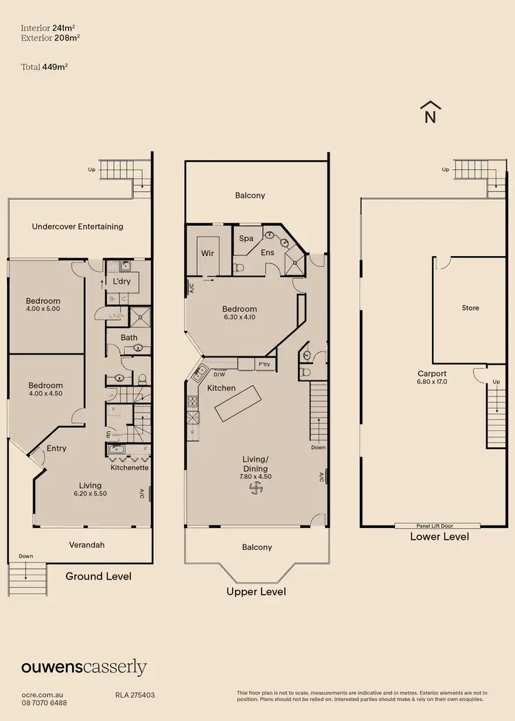 Floorplan of Homely house listing, 104B Surfers Parade, Middleton SA 5213