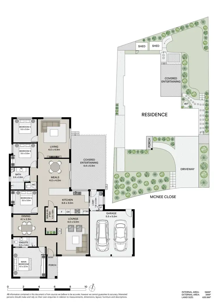 Floorplan of Homely house listing, 4 McNee Close, Lisarow NSW 2250