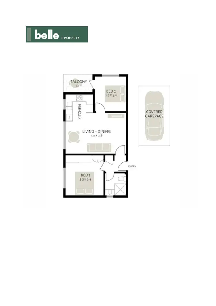 Floorplan of Homely apartment listing, 18/7-9 Birchgrove Road, Balmain NSW 2041