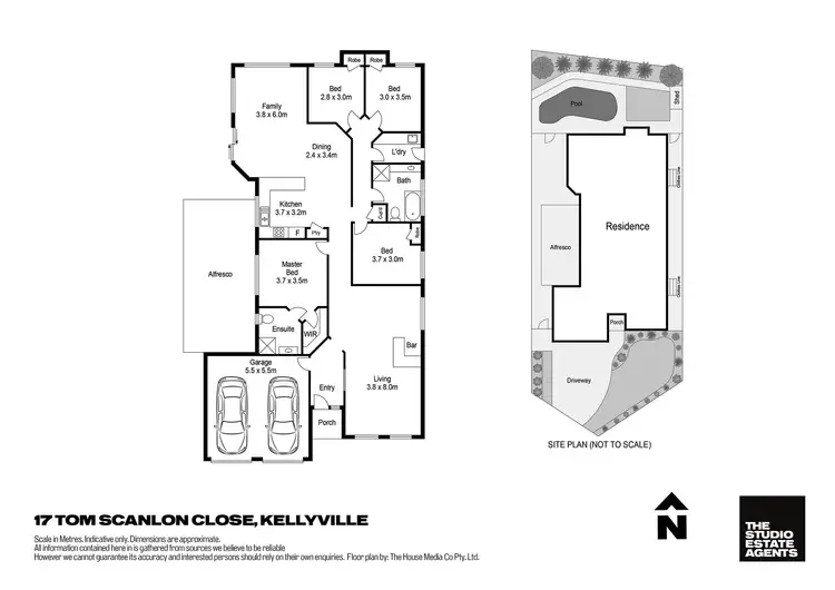 Floorplan of Homely house listing, 17 Tom Scanlon Close, Kellyville NSW 2155