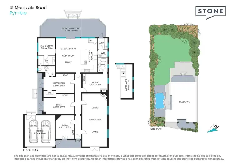 Floorplan of Homely house listing, 51 Merrivale Road, Pymble NSW 2073