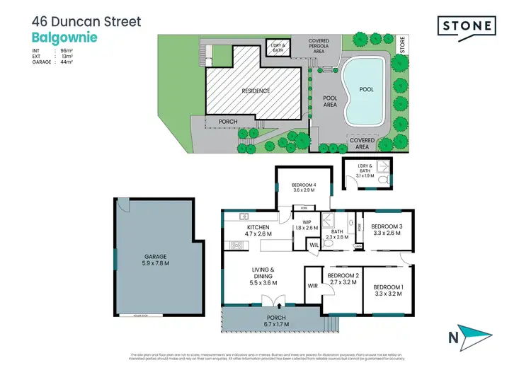 Floorplan of Homely house listing, 46 Duncan Street, Balgownie NSW 2519