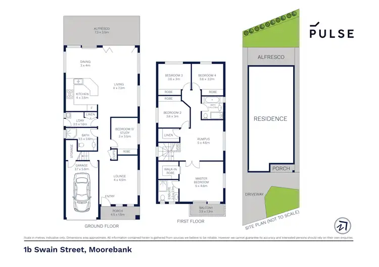 Floorplan of Homely house listing, 1B Swain Street, Moorebank NSW 2170