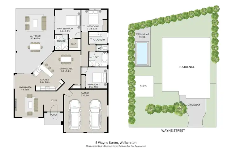 Floorplan of Homely house listing, 5 Wayne Street, Walkerston QLD 4751