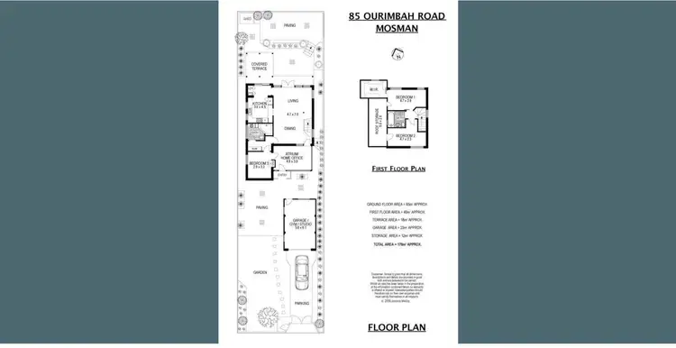 Floorplan of Homely house listing, 85 Ourimbah Road, Mosman NSW 2088