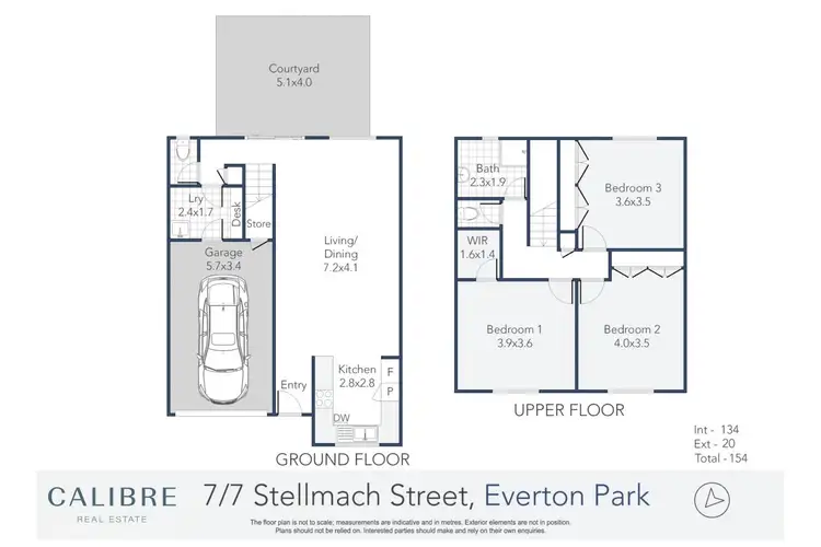 Floorplan of Homely townhouse listing, 7/7-11 Stellmach Street, Everton Park QLD 4053