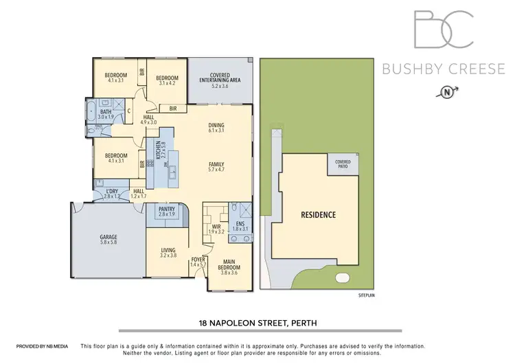 Floorplan of Homely house listing, 18 Napoleon Street, Perth TAS 7300