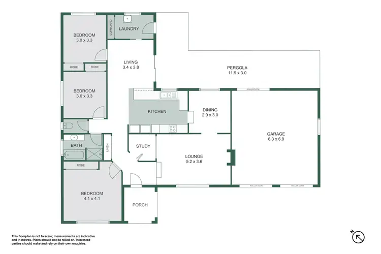 Floorplan of Homely house listing, 21 Alldis Place, Kooringal NSW 2650