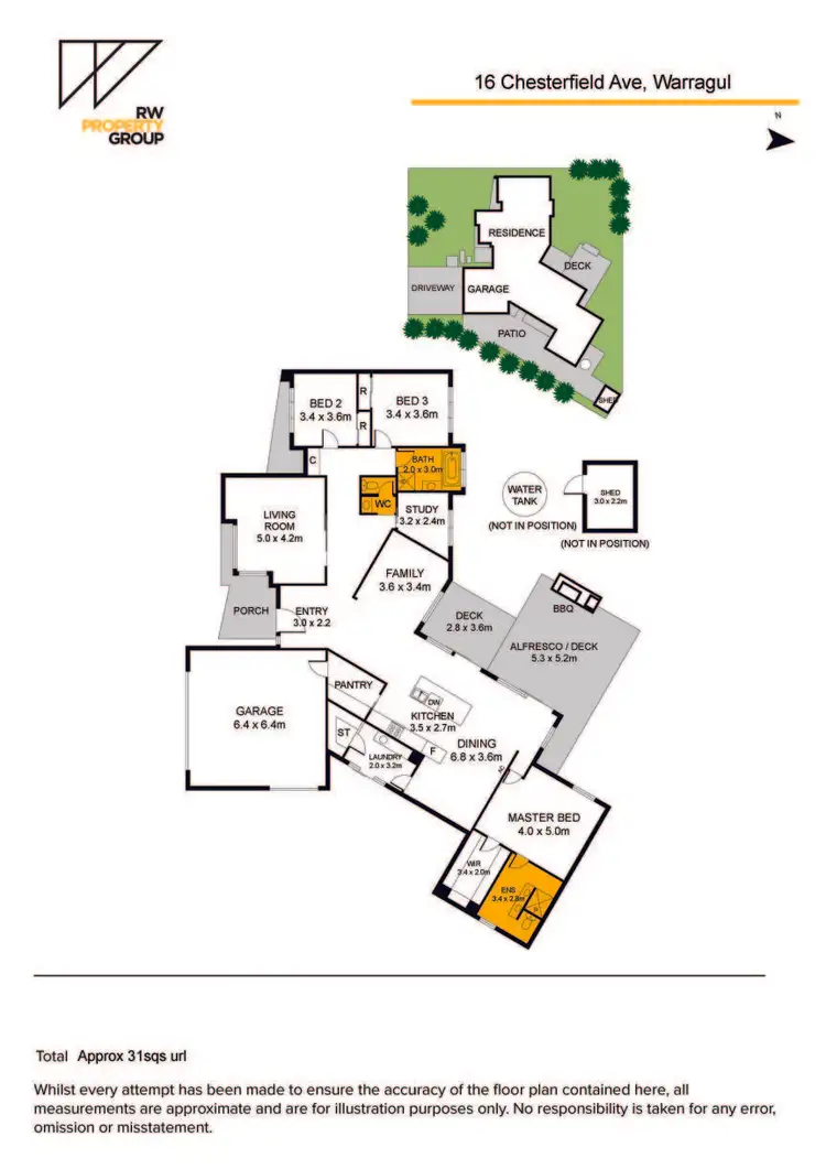 Floorplan of Homely house listing, 16 Chesterfield Avenue, Warragul VIC 3820