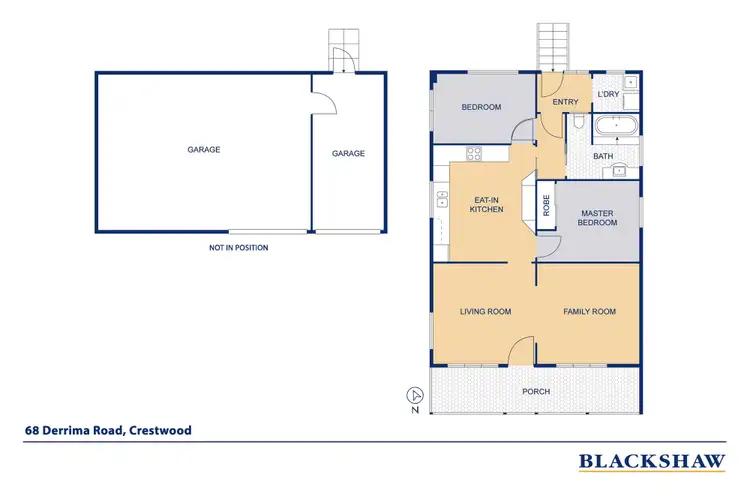 Floorplan of Homely house listing, 68 Derrima Road, Queanbeyan NSW 2620