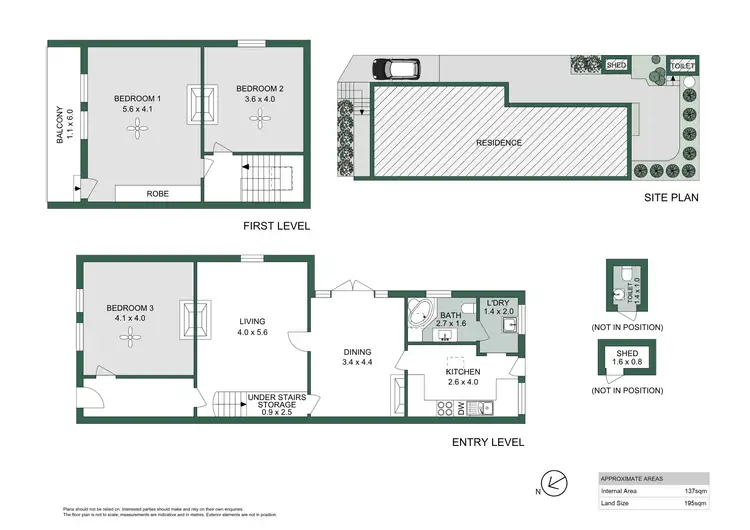 Floorplan of Homely house listing, 12 Curtis Road, Balmain NSW 2041