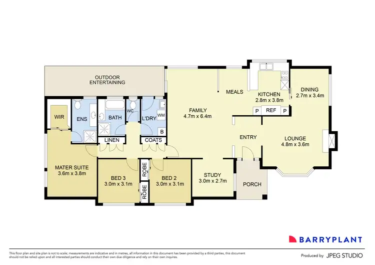 Floorplan of Homely house listing, 1 Dana Court, Taylors Lakes VIC 3038