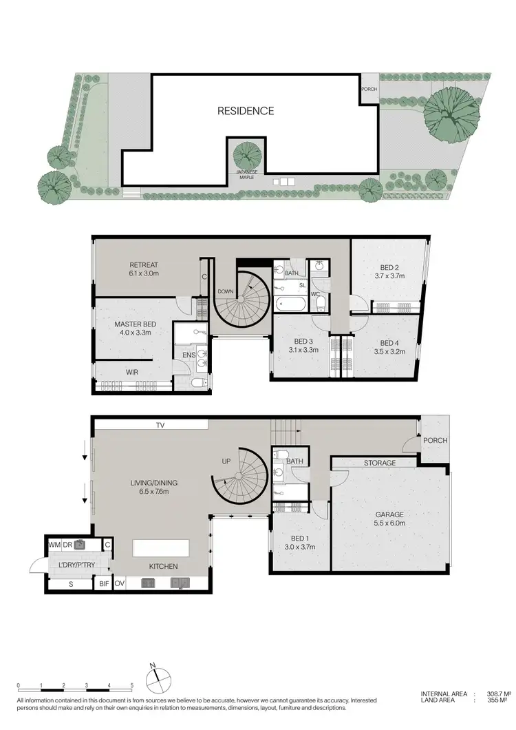 Floorplan of Homely house listing, 43A Clay Drive, Doncaster VIC 3108