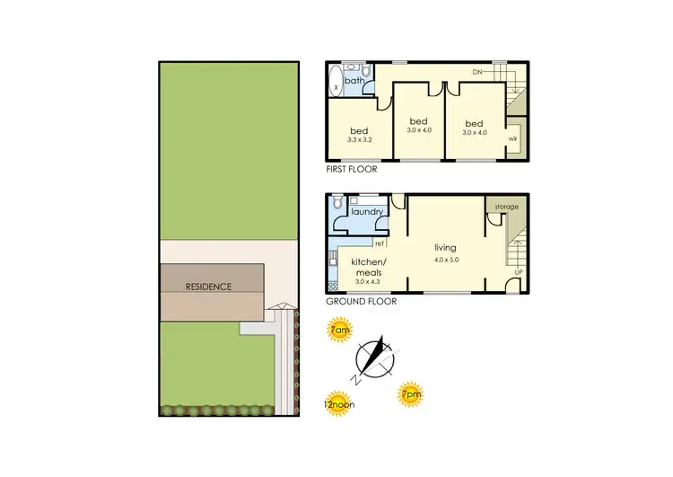 Floorplan of Homely house listing, 42 Moreton Street, Frankston North VIC 3200