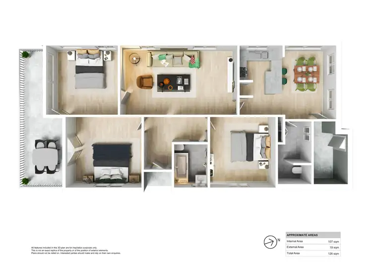 Floorplan of Homely house listing, 424 Glebe Road, Hamilton South NSW 2303