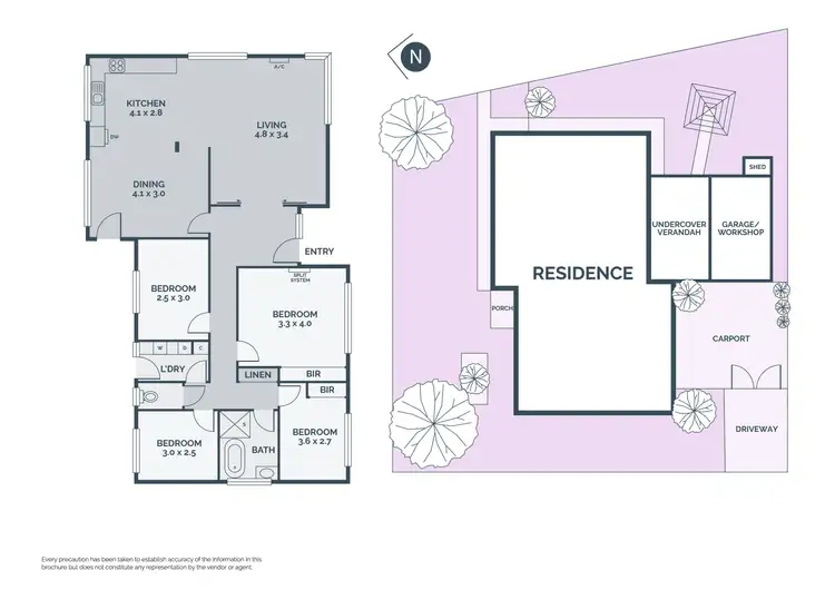 Floorplan of Homely house listing, 5 Otway Court, Lalor VIC 3075