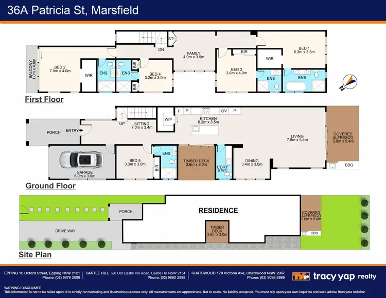 Floorplan of Homely house listing, 36a Patricia Street, Marsfield NSW 2122