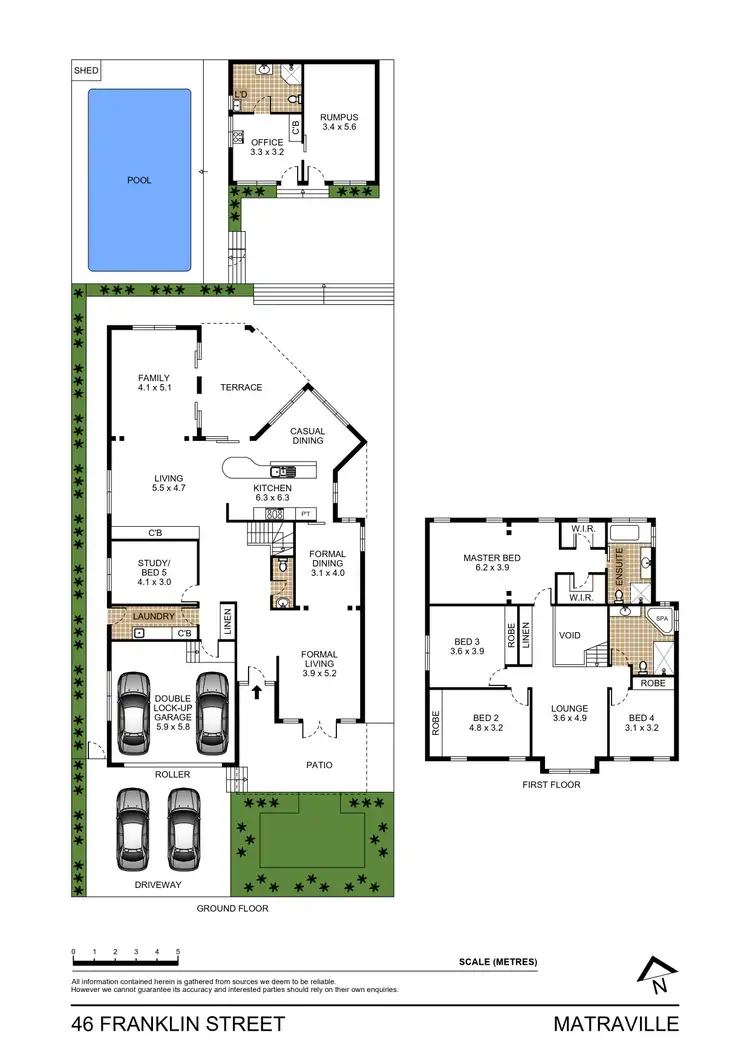 Floorplan of Homely house listing, 46 Franklin Street, Matraville NSW 2036