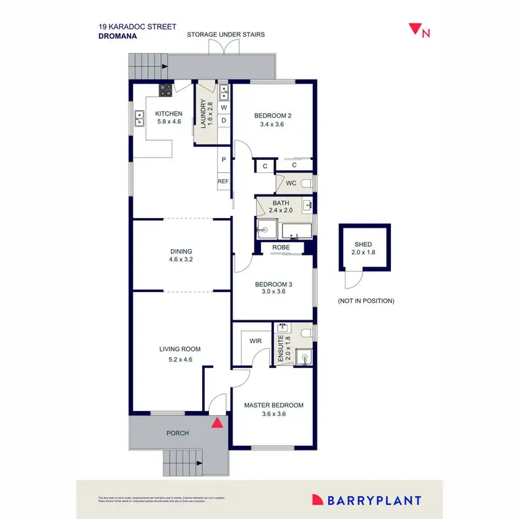 Floorplan of Homely house listing, 19 Karadoc Street, Dromana VIC 3936