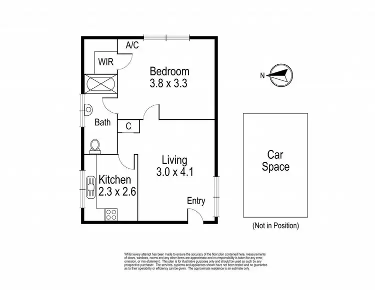 Floorplan of Homely apartment listing, 10/111 Flinders Street, Thornbury VIC 3071