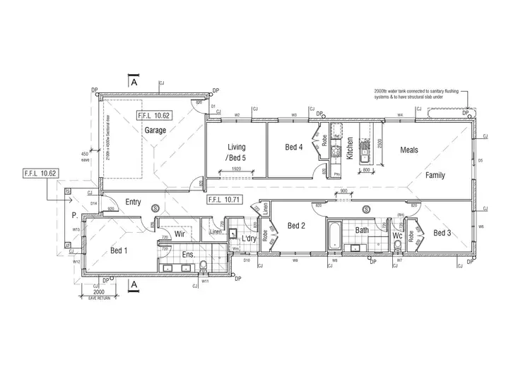 Floorplan of Homely house listing, 3 Dante Crescent, Bonshaw VIC 3352