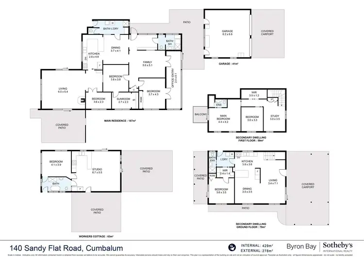 Floorplan of Homely house listing, 140 Sandy Flat Road, Cumbalum NSW 2478
