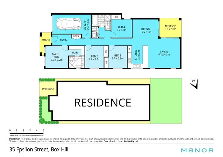 Floorplan of Homely house listing, 35 Epsilon Street, Box Hill NSW 2765