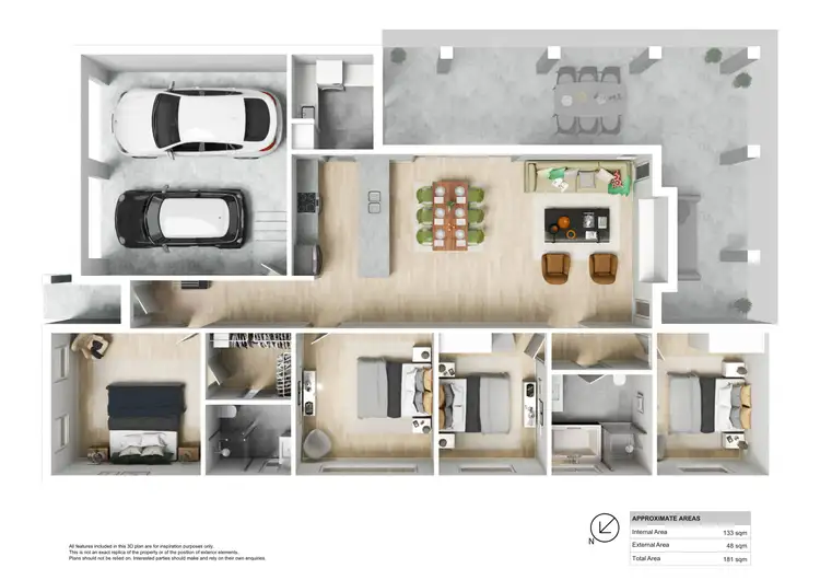 Floorplan of Homely house listing, 18 Arbour Avenue, Fletcher NSW 2287