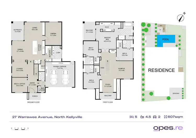 Floorplan of Homely house listing, 27 Warrawee Avenue, North Kellyville NSW 2155