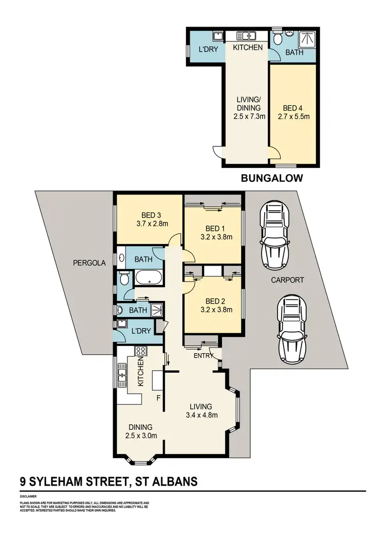 Floorplan of Homely house listing, 9 Syleham Street, St Albans VIC 3021
