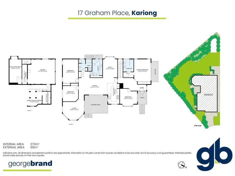 Floorplan of Homely house listing, 17 Graham Place, Kariong NSW 2250