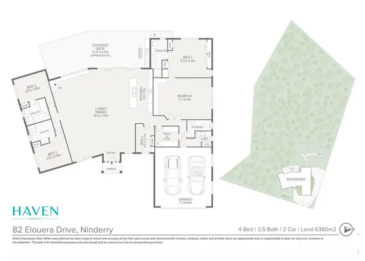 Floorplan of Homely house listing, 82 Elouera Drive, Ninderry QLD 4561