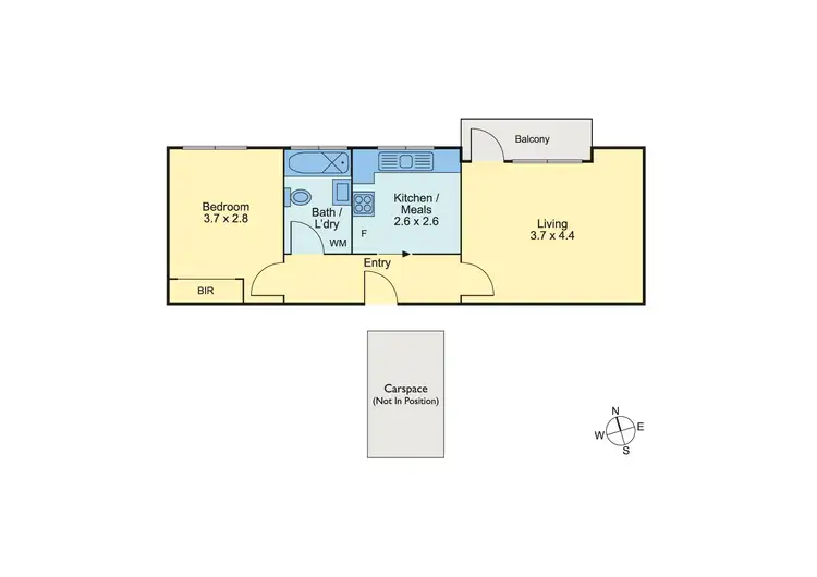 Floorplan of Homely apartment listing, 8/49 Kooyong Road, Armadale VIC 3143