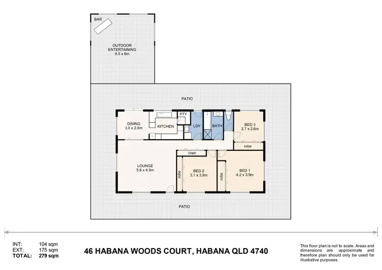 Floorplan of Homely house listing, 46 Habana Woods Court, Habana QLD 4740