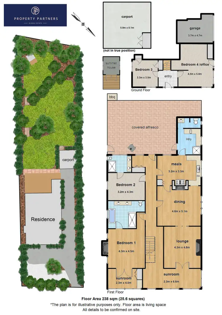 Floorplan of Homely house listing, 10 La La Avenue, Warburton VIC 3799