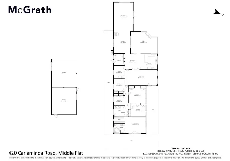 Floorplan of Homely rural property listing, Carlaminda Road, Cooma NSW 2630