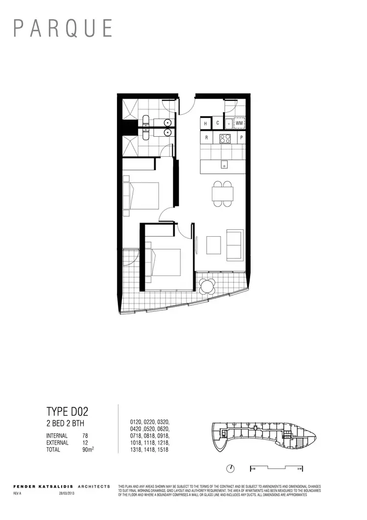 Floorplan of Homely apartment listing, 818/555 St Kilda Road, Melbourne VIC 3004