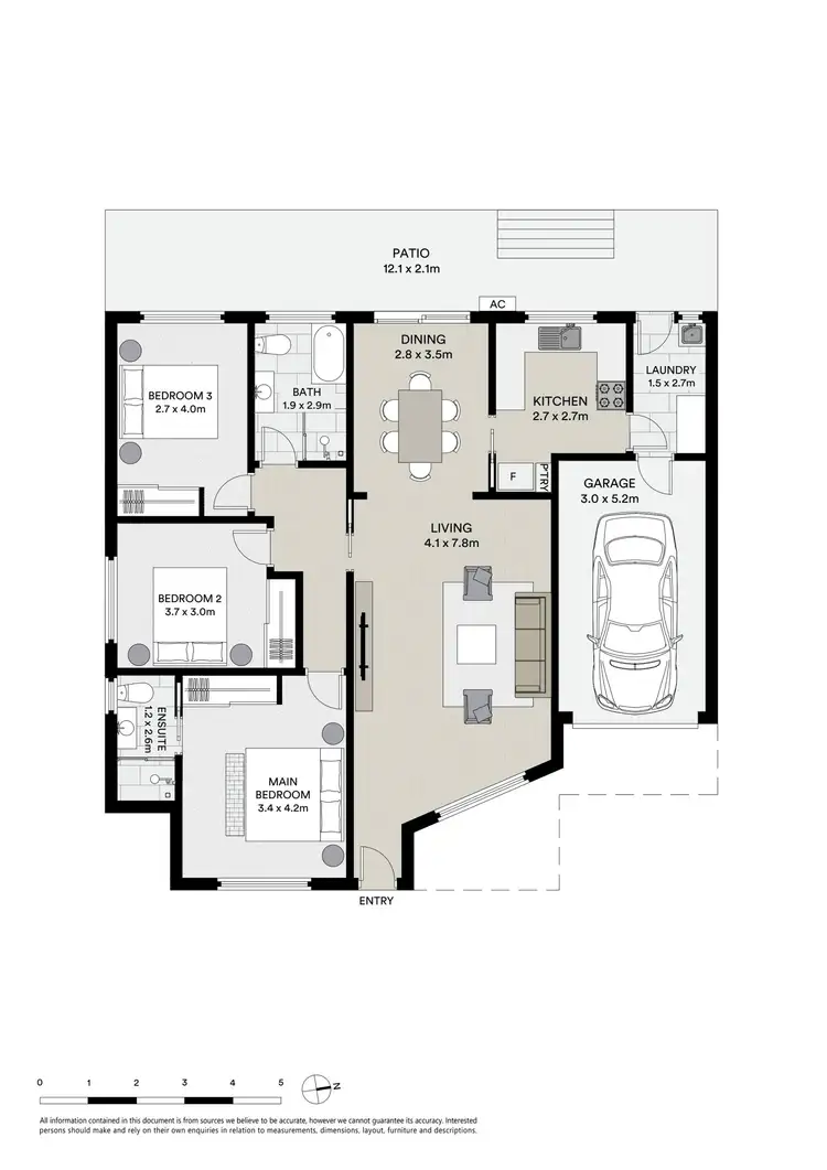 Floorplan of Homely villa listing, 7/295 Great Western Highway, Emu Plains NSW 2750