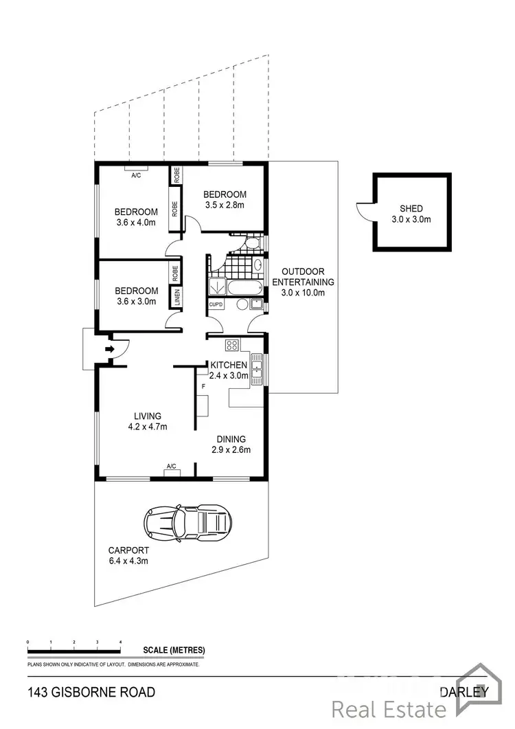 Floorplan of Homely house listing, 143 Gisborne Road, Darley VIC 3340